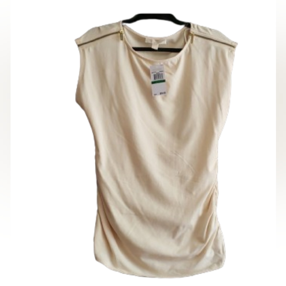 Michael Kors sleevelesss zipper top - Picture 1 of 9